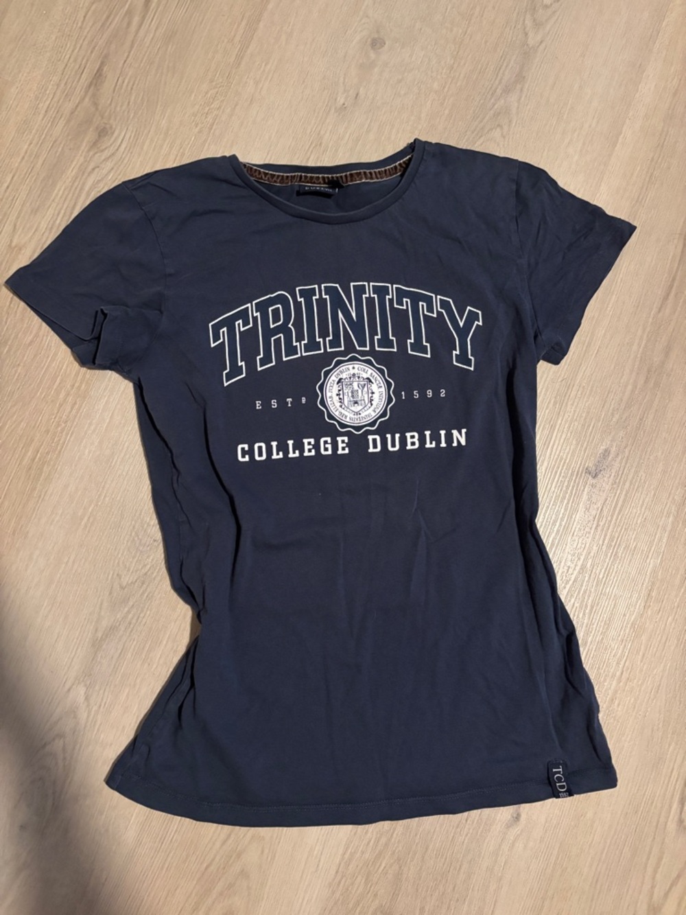 Trinity College Dublin Navy Graphic Tee